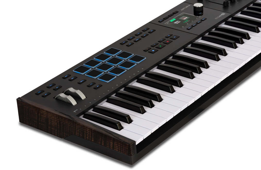 Arturia KeyLab 61 MK3 Universal MIDI Controller Keyboard, Black