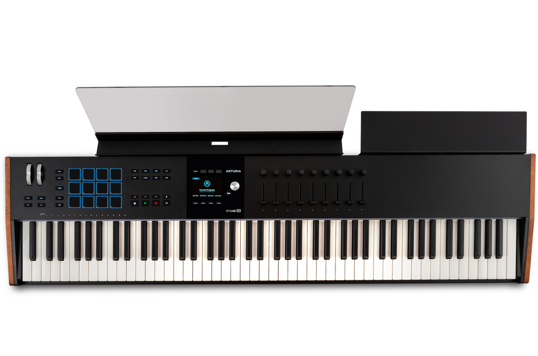 Arturia KeyLab 88 MK3 Universal MIDI Controller Keyboard, Black