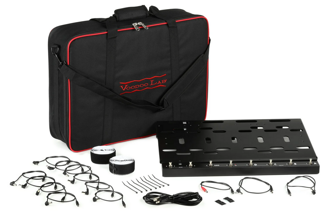 Voodoo Lab Dingbat PX Pedalboard w/ PX-8 PLUS & Pedal Power 3 PLUS