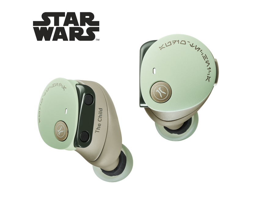 Audio-Technica Wireless Bluetooth In-Ear True Wireless Noise-Cancelling Headphones, Grogu