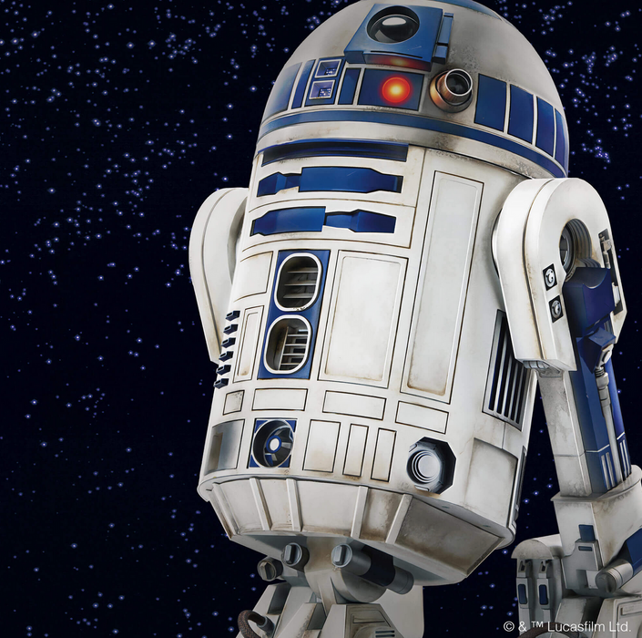 Audio-Technica Wireless Bluetooth In-Ear True Wireless Noise-Cancelling Headphones, R2-D2