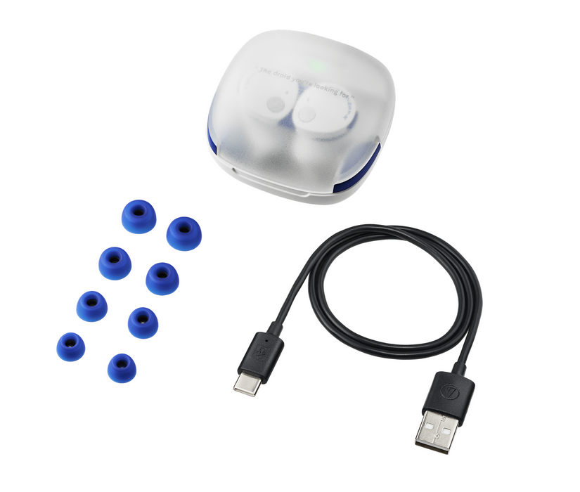 Audio-Technica Wireless Bluetooth In-Ear True Wireless Noise-Cancelling Headphones, R2-D2