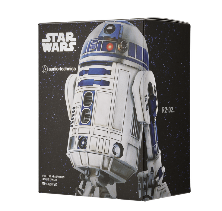 Audio-Technica Wireless Bluetooth In-Ear True Wireless Noise-Cancelling Headphones, R2-D2