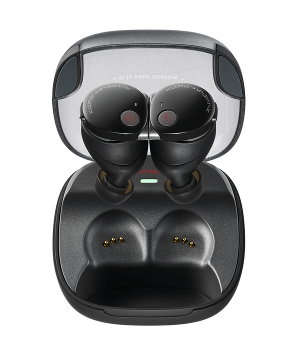 Audio-Technica Wireless Bluetooth In-Ear True Wireless Noise-Cancelling Headphones, Darth Vader