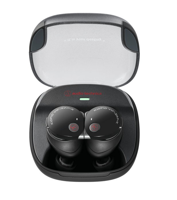 Audio-Technica Wireless Bluetooth In-Ear True Wireless Noise-Cancelling Headphones, Darth Vader