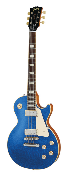 Gibson Custom Shop Limited Edition 1976 Les Paul Deluxe Reissue VOS, Blue Sparkle