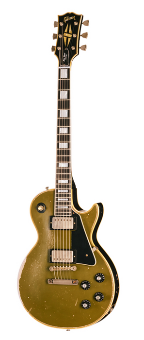 Gibson Custom Shop Limited Edition 1968 Les Paul Custom Reissue, Heavy Aged, Olive Drab