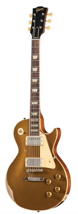 Gibson Custom Shop Limited Edition 1957 Les Paul Standard, Ultra Heavy Aged, Mustard Gold
