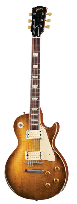 Gibson Custom Shop Limited Edition 1957 Les Paul Standard Reissue, Ultra Heavy Aged, Refin Burst
