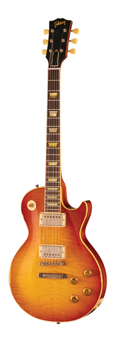 Gibson Custom Shop Limited Edition 1959 Les Paul Standard Reissue, Heavy Aged, Molten Amber Burst