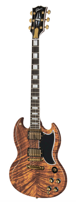 Gibson Custom Shop Limited Edition SG Custom w/Koa Top, Gloss, Walnut