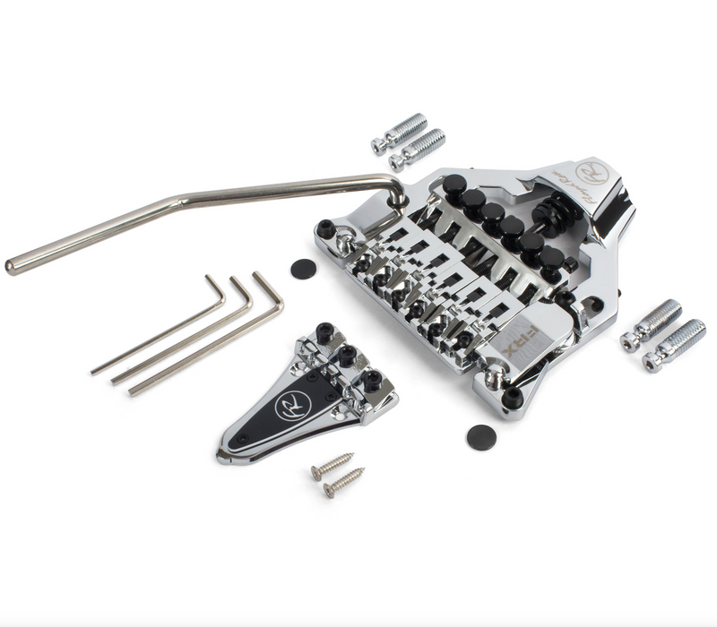 Floyd Rose FRX Surface-mount Tremolo System, Chrome