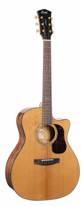 Cort GOLD-A6-TT Limited Edition 6-String Acoustic Guitar w/True Temperament