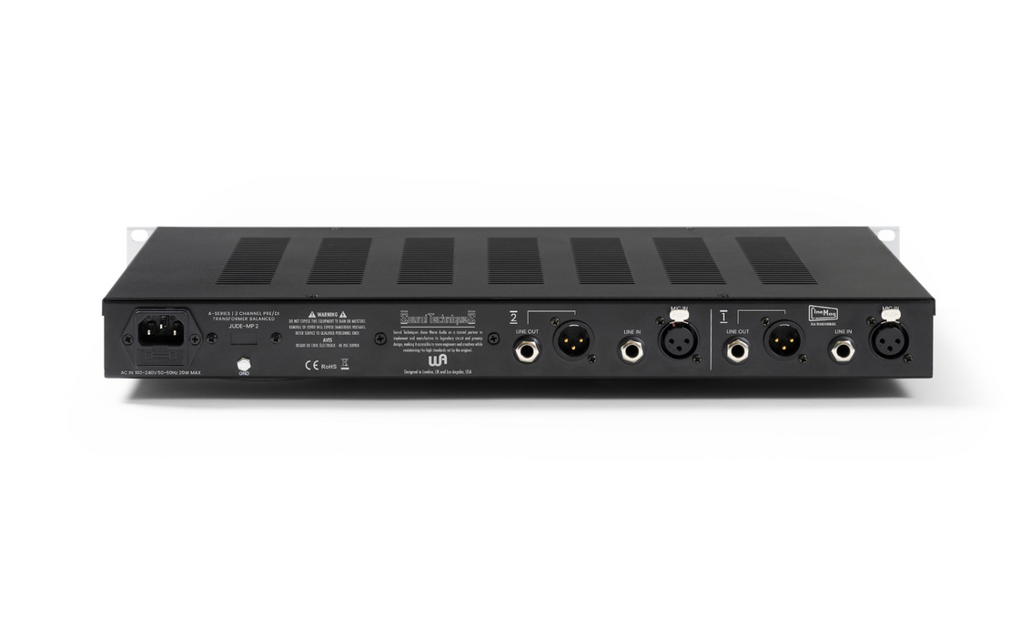 Warm Audio JUDE-MP2  Dual-Channel Microphone Preamp