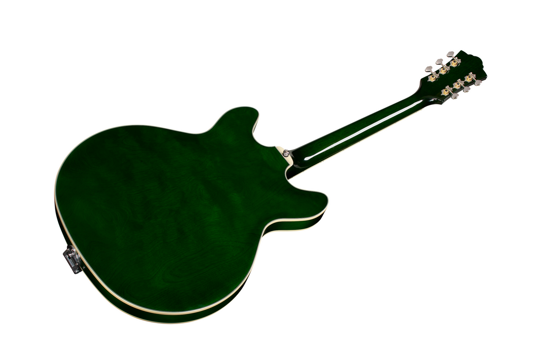 Guild Starfire Deluxe Double Cut Vibrato Electric Guitar, Emerald Green