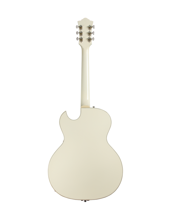 Guild Starfire Deluxe Single Cut Vibrato Electric Guitar, Vintage White