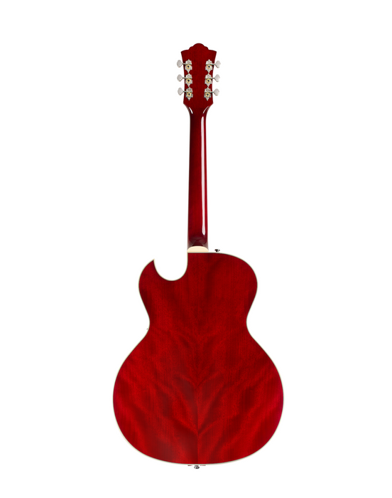 Guild Starfire Deluxe Single Cut Vibrato Electric Guitar, Cherry