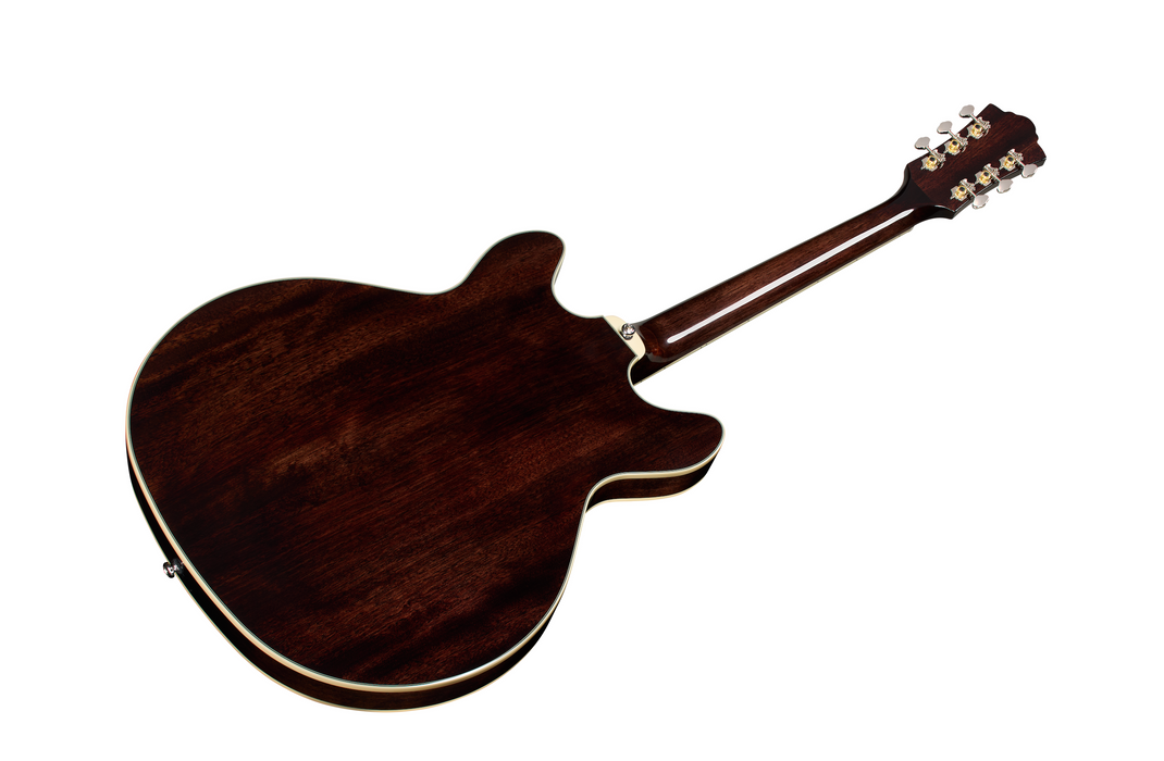 Guild Starfire Deluxe Double Cut Electric Guitar, Nobel Stain
