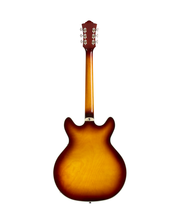 Guild Starfire Deluxe Double Cut Electric Guitar, Sweet Tea