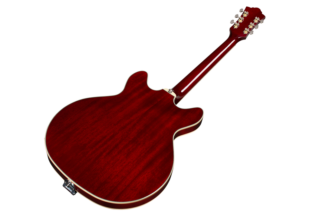 Guild Starfire Deluxe Double Cut Vibrato Electric Guitar, Cherry