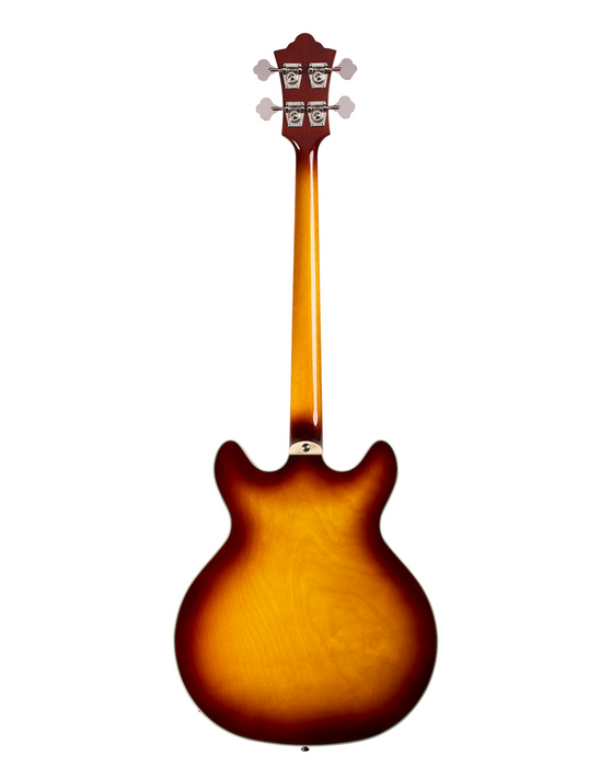 Guild Starfire Deluxe Bass Bass Guitar, Sweet Tea