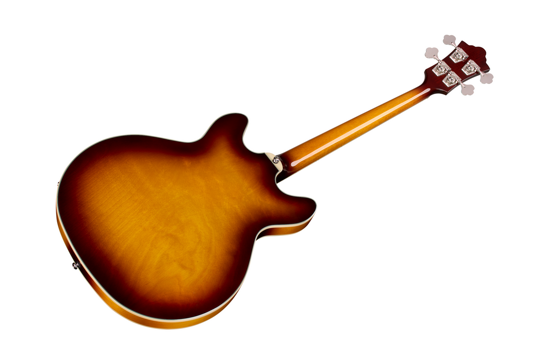 Guild Starfire Deluxe Bass Bass Guitar, Sweet Tea