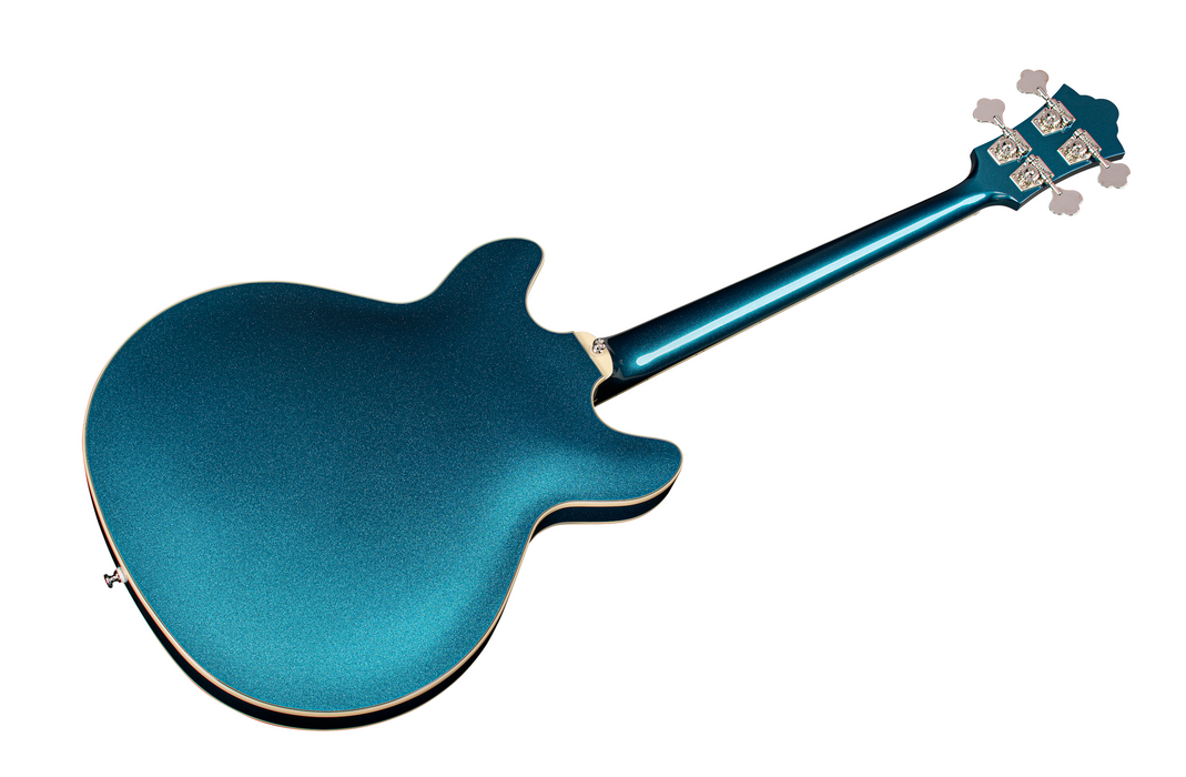Guild Starfire Deluxe Bass Bass Guitar, Teal The Deal