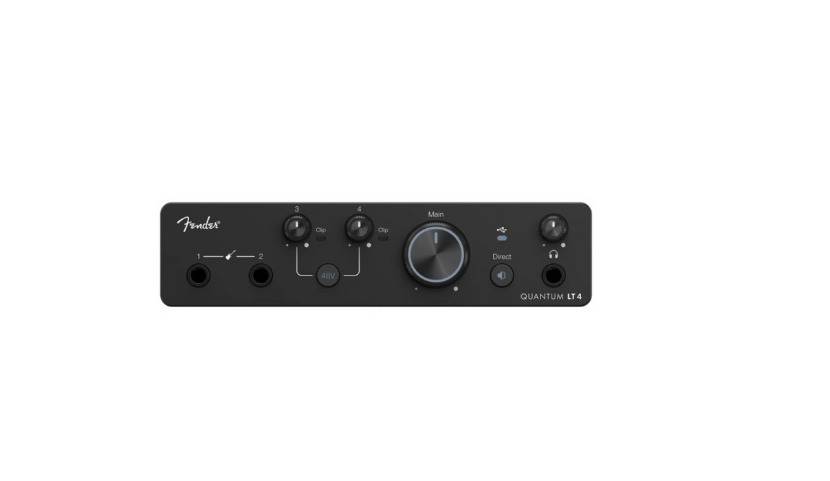 Fender 4-in/2-out, 24-bit/192kHz, USB-C Audio Interface