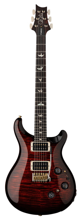 PRS Core Custom 24 Piezo - 10 Top , Fire Smokeburst