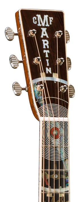 Martin Acoustic Guitar, D-200 Deluxe w/Molded Hardshell Case, Left-Handed