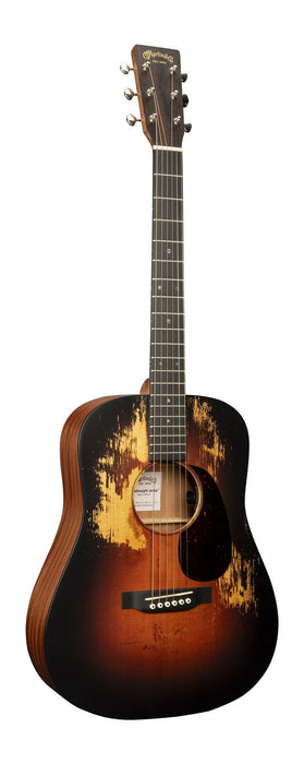 Martin Acoustic Guitars Dreadnought JR-E StreetLegend Burst Satin,Spr/Sap w/Softshell