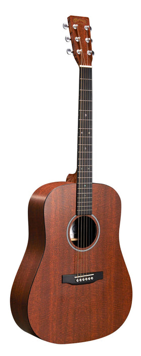 Martin D-X1E, HPL Mah/Mah w/Softshell, Left-Handed