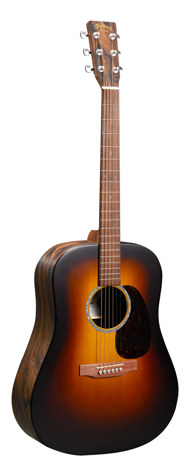 Martin アコースティックギター X Series D-X2E Burst Martin D-X2E Burst, Sit/Ziricote HPL w/Softshell for Sale in