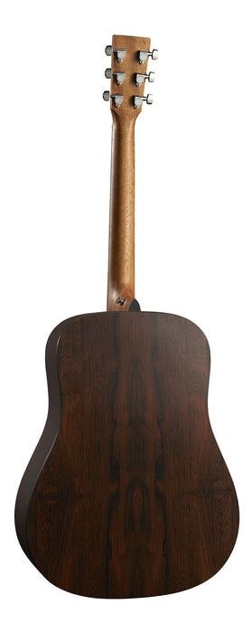 Martin Left-Handed Acoustic Guitar D-X2E, Brazilian Burst Special w/Softshell