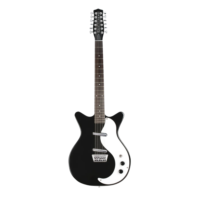 Danelectro '59 Vintage 12 String Electric Guitar, Black