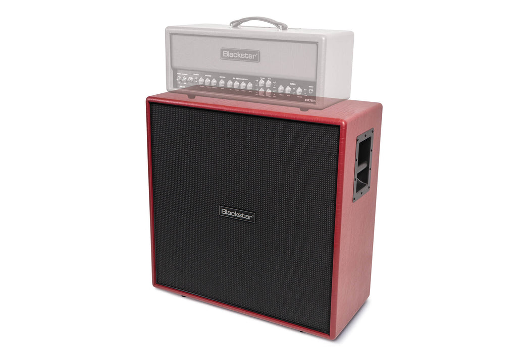 Blackstar DA412B Doug Aldrich Guitar Cabinet 4x12, Ruby