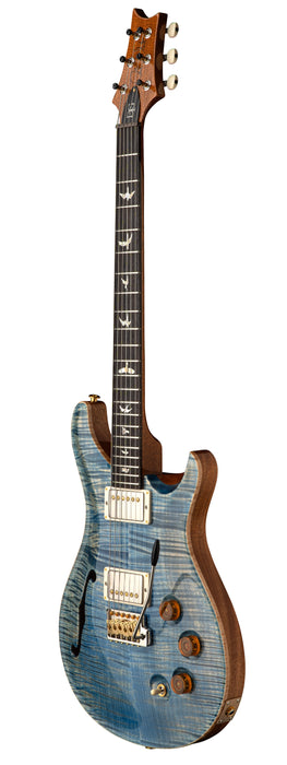 PRS DGT Semi-Hollow - Birds / 10 Top, Faded Blue Jean