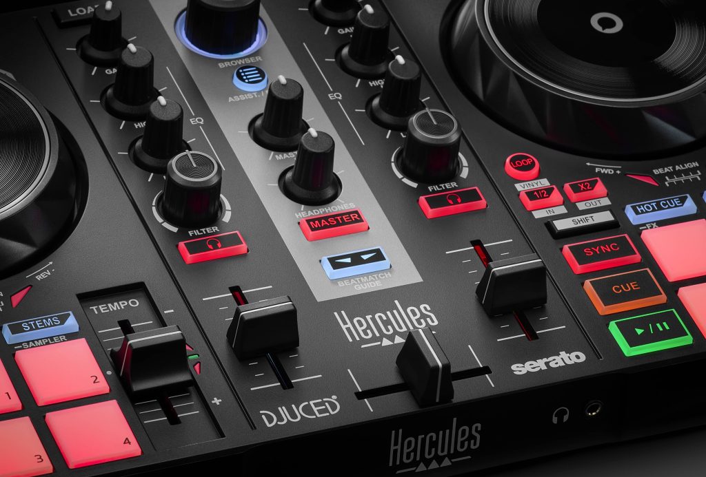 Hercules INPULSE 200 MK2 2-Channel Portable DJ Controller