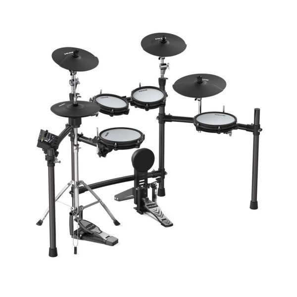 NuX DM-310H Professional Digital Drum Kit w/ Hi-Hat Stand, Varitone Technology & USB/MIDI Interface