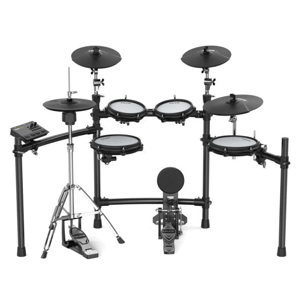 NuX DM-310H Professional Digital Drum Kit w/ Hi-Hat Stand, Varitone Technology & USB/MIDI Interface