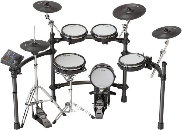 NuX DM-8 5-Piece Professional Digital Electronic Drum Set w/ Mesh Head