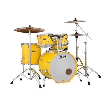 Pearl Decade Maple 5-Piece Shell Pack Drum Set (22-10-12-16-14) - Solid Yellow