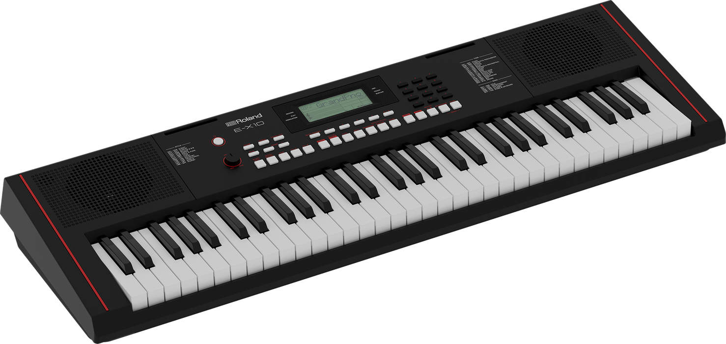 Roland E-X10 61-Key Touch Sensitive Arranger Keyboard