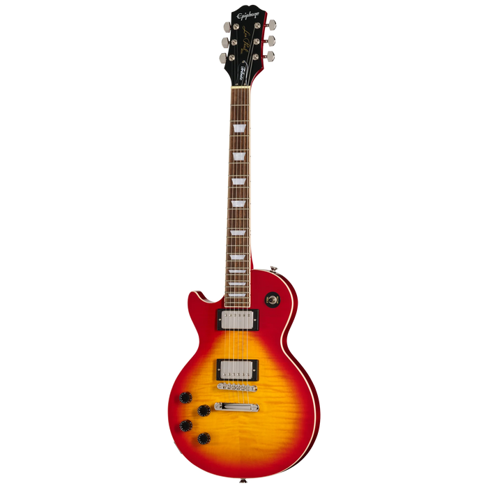 Epiphone Les Paul Tribute Plus Left-Handed Electric Guitar, Heritage Cherry Sunburst