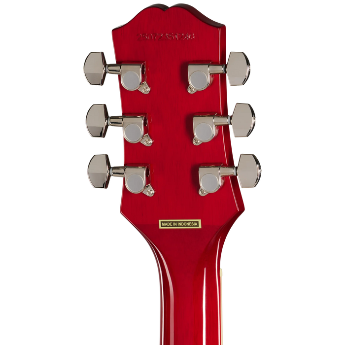 Epiphone Les Paul Tribute Plus Left-Handed Electric Guitar, Heritage Cherry Sunburst