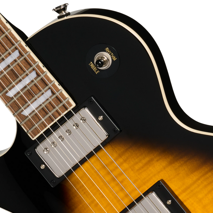 Epiphone Les Paul Tribute Plus Left-Handed Electric Guitar, Vintage Sunburst