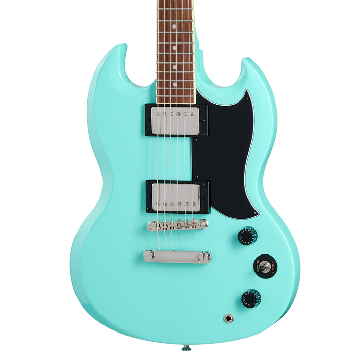 Epiphone SG Tribute E1, Aqua