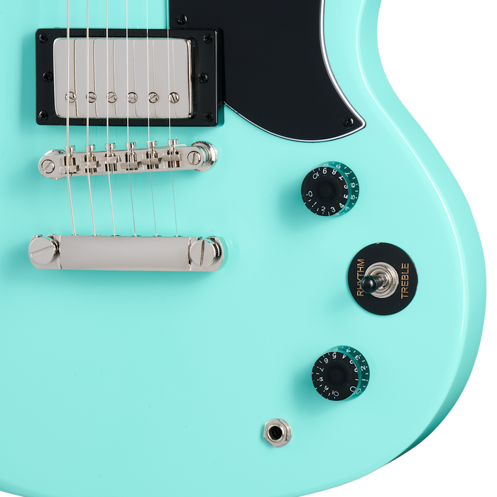 Epiphone SG Tribute E1, Aqua
