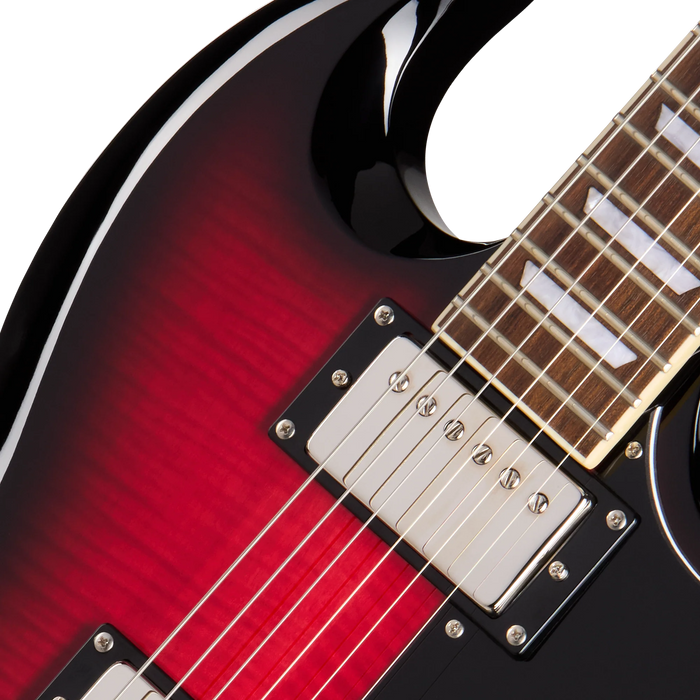 Epiphone SG Tribute Plus Electric Guitar, Heritage Cherry Burst