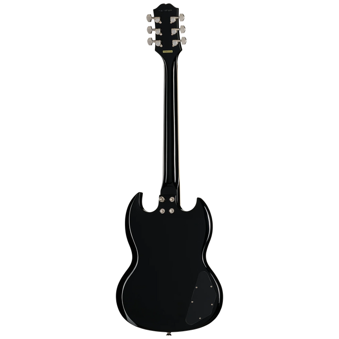 Epiphone Les Paul Tribute Plus Left-Handed Electric Guitar, Transparent Ebony Burst